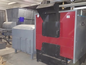 Котел 1000 кВт, Горелка 1500 кВт, Бункер ГЦУ-3+